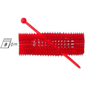 WAŁEK KAMM CZERWONY śr. 26 - 9SZT